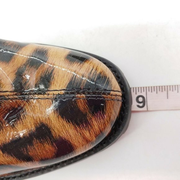 Schutz‎ Synthetic Leopard High Heel Ankle Boot 7 - Picture 6 of 10